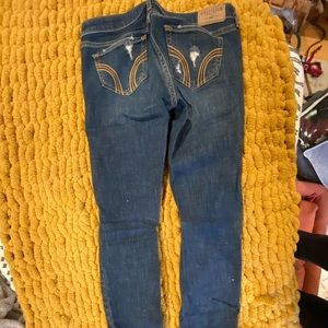 Straight leg hollister jeans